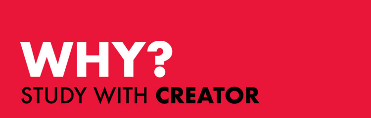 WHY? STUDY WITH CREATOR