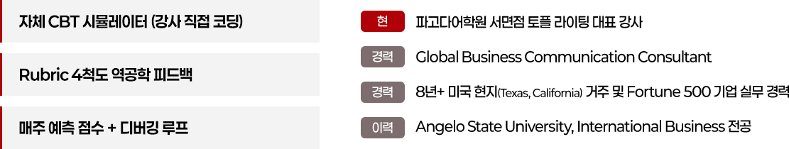 권혁준 선생님 약력